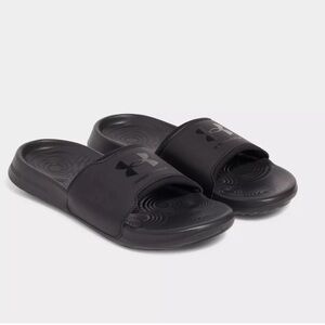Under Armour Men's Black Ignite Slide Sandals